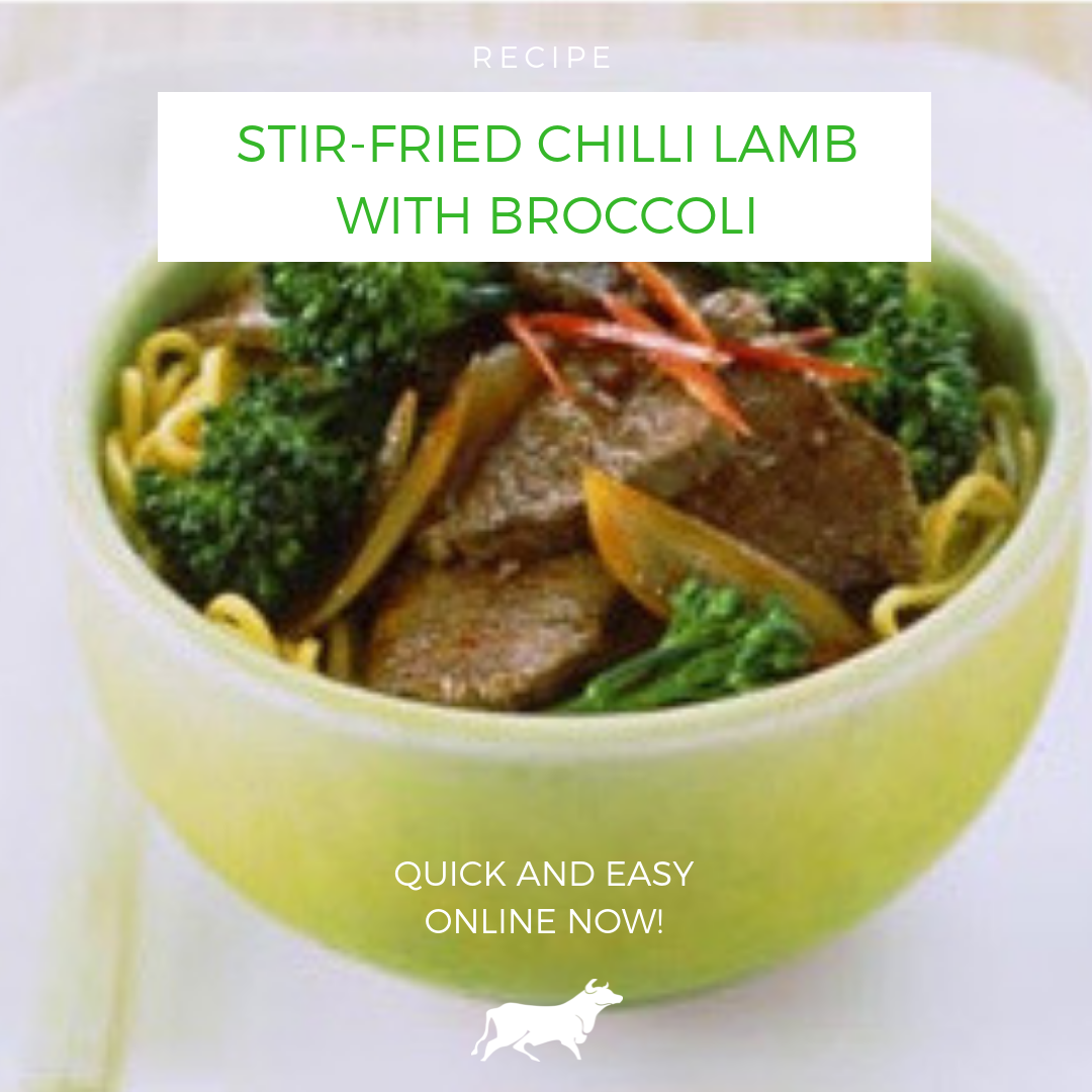 Stir-fried Chilli Lamb With Broccoli