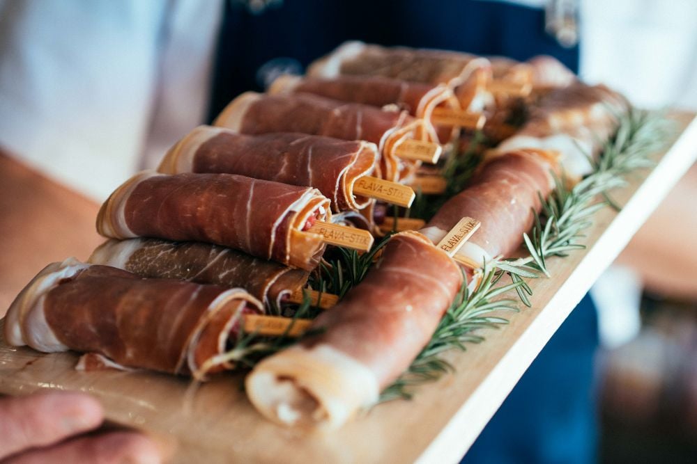 prosciutto lamb wraps