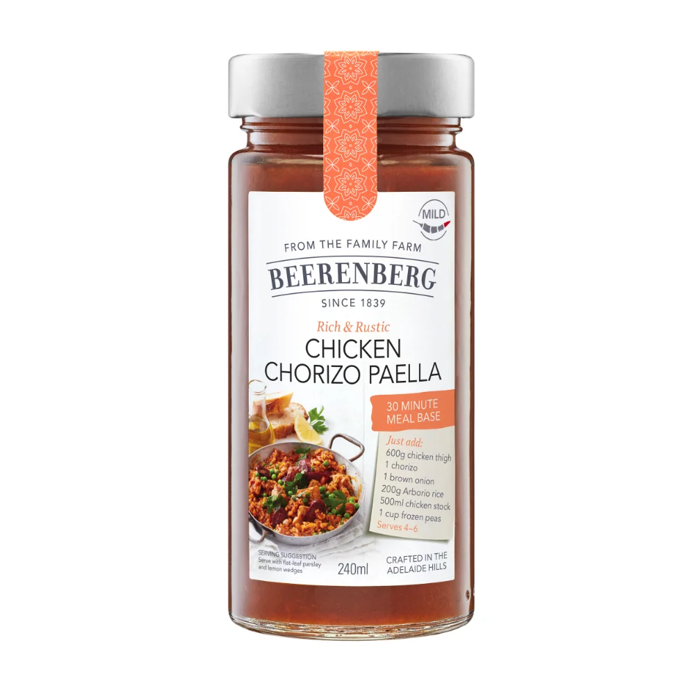 beerenberg chicken chorizo paella