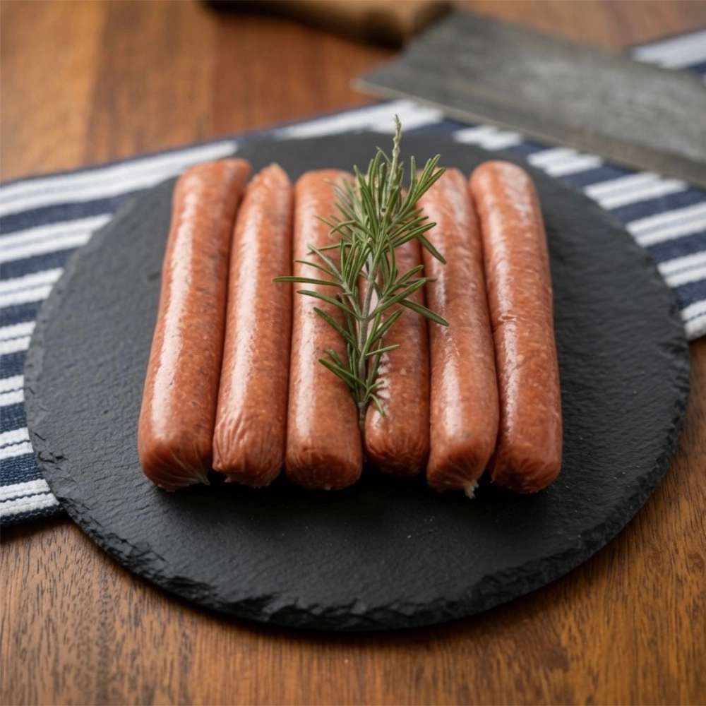 lamb, fetta & sundried tomatoes sausages