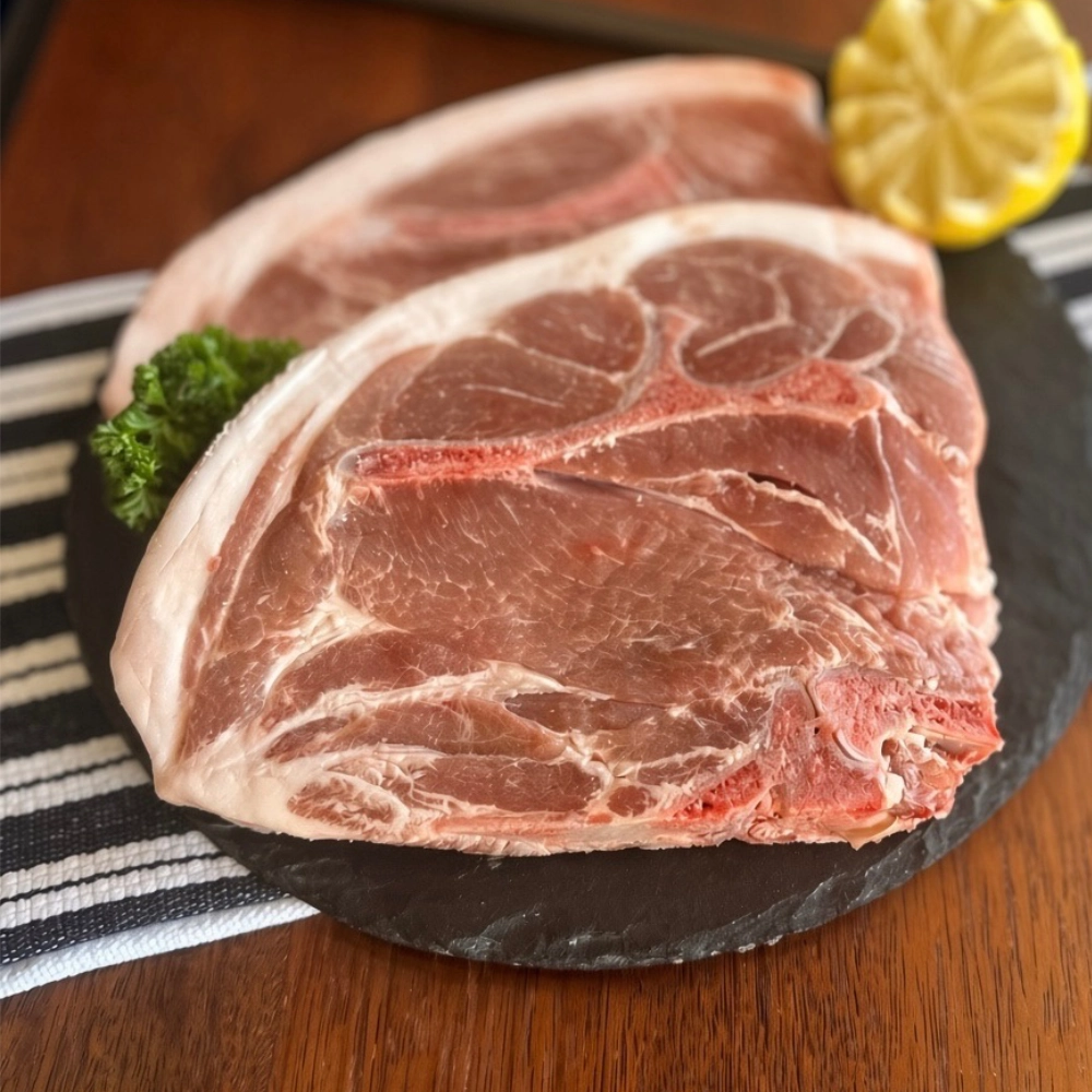 pork shoulder chops