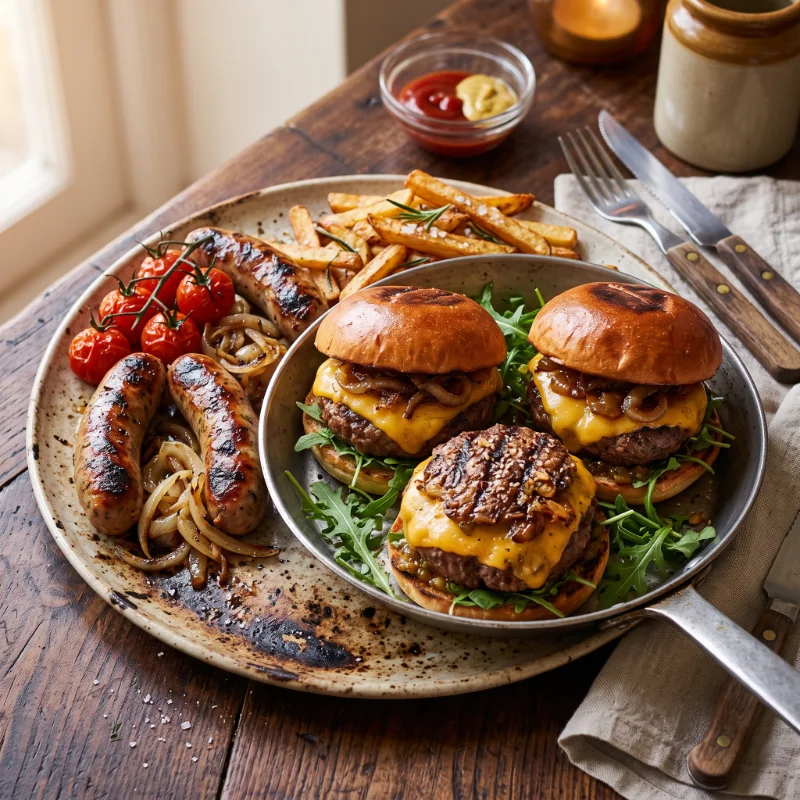 sausages category recipe