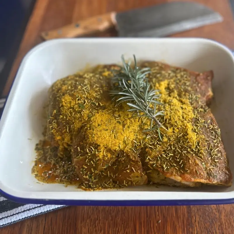 honey rosemary leg of lamb