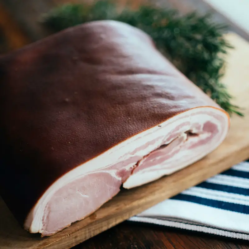 house smoked bacon