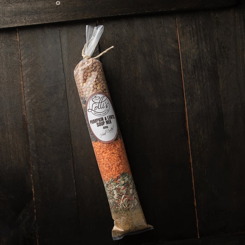 pumpkin & lentil soup mix (400g)